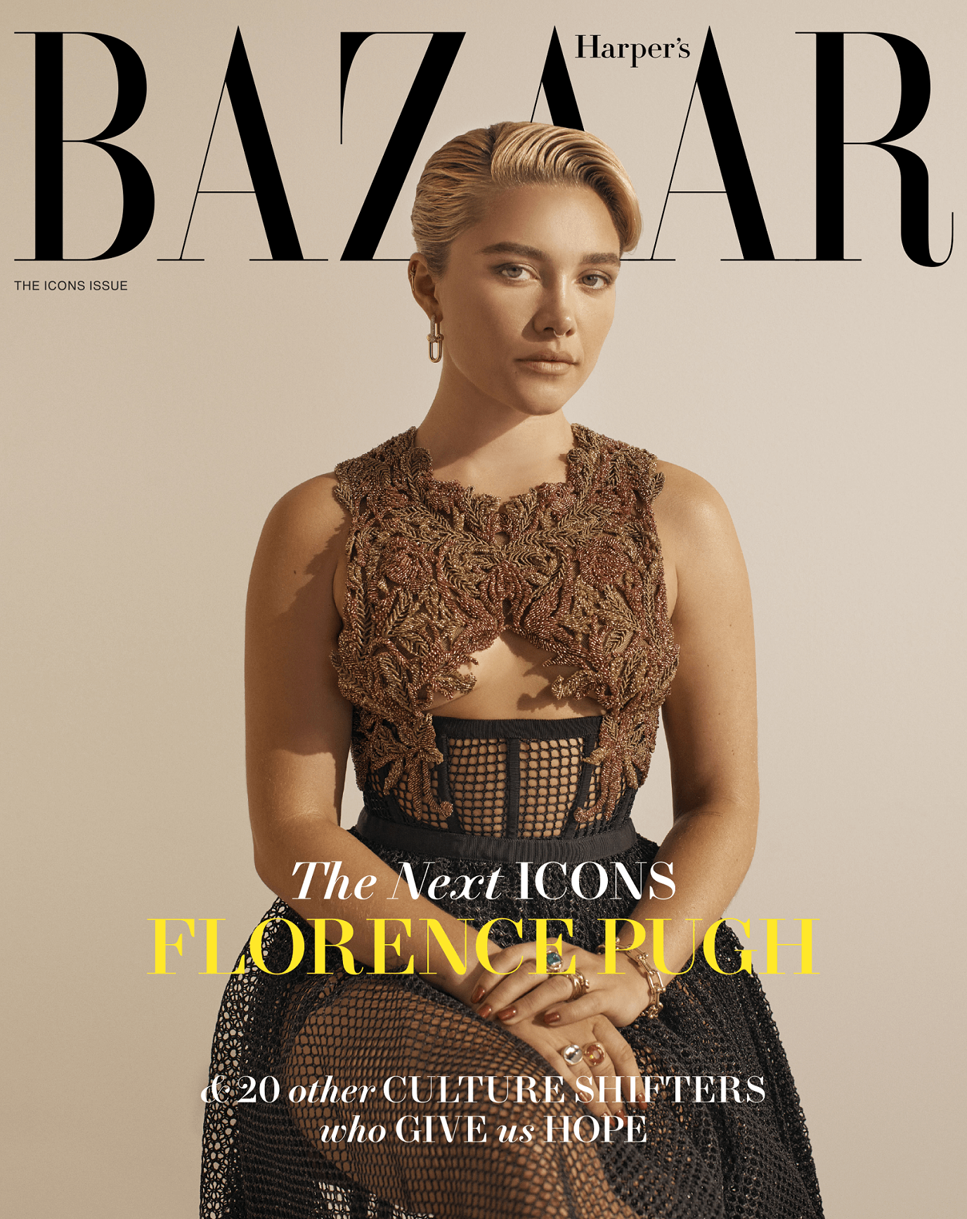 Florence Pugh - Harper's Bazaar: The Icons Issue, September 2022