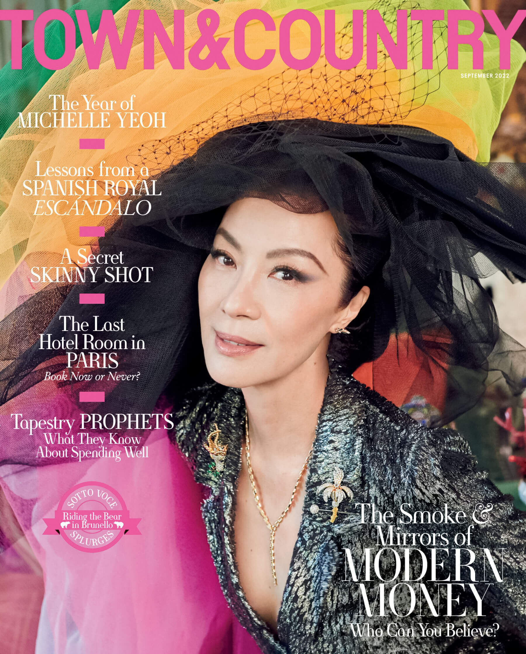 Michelle Yeoh - Town & Country Magazine, September 2022