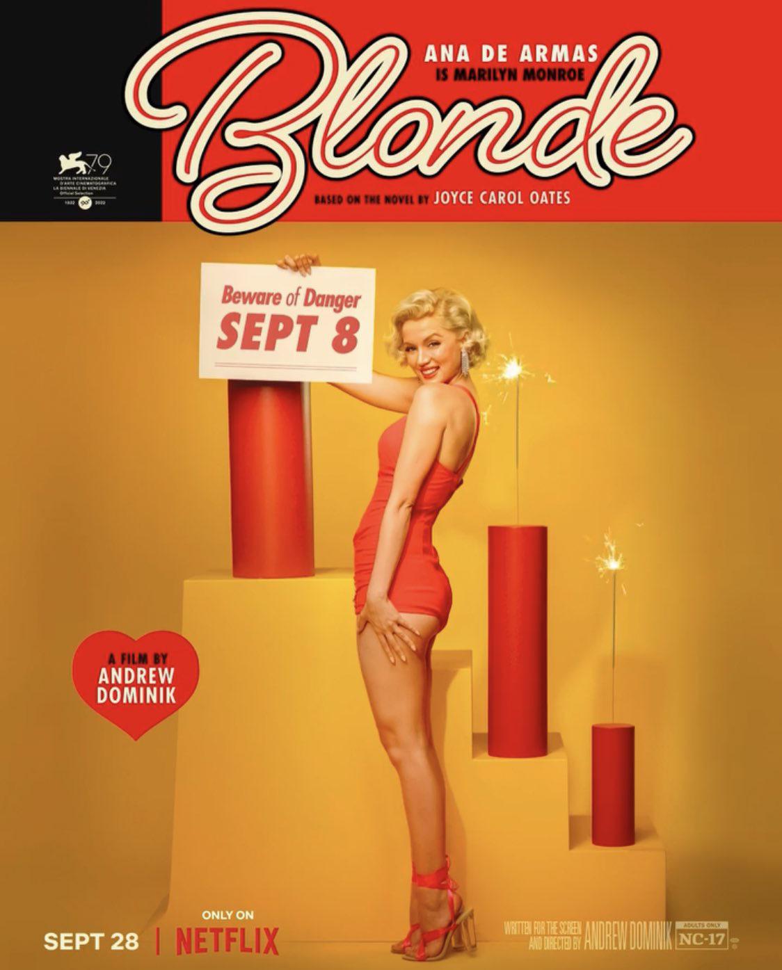 Netflix’s ‘Blonde’ Poster