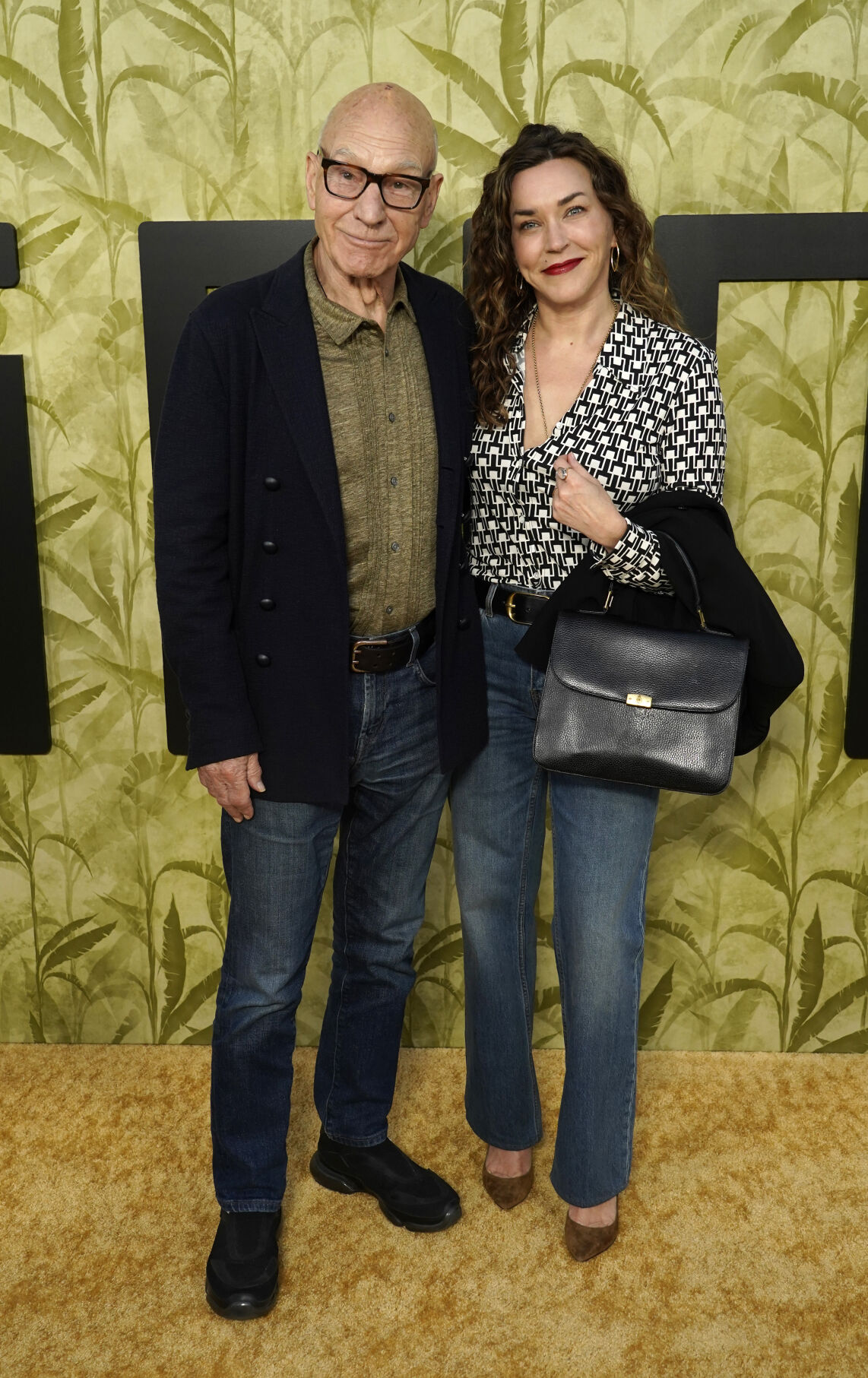Sir Patrick Stewart and his wife Sunny Ozell