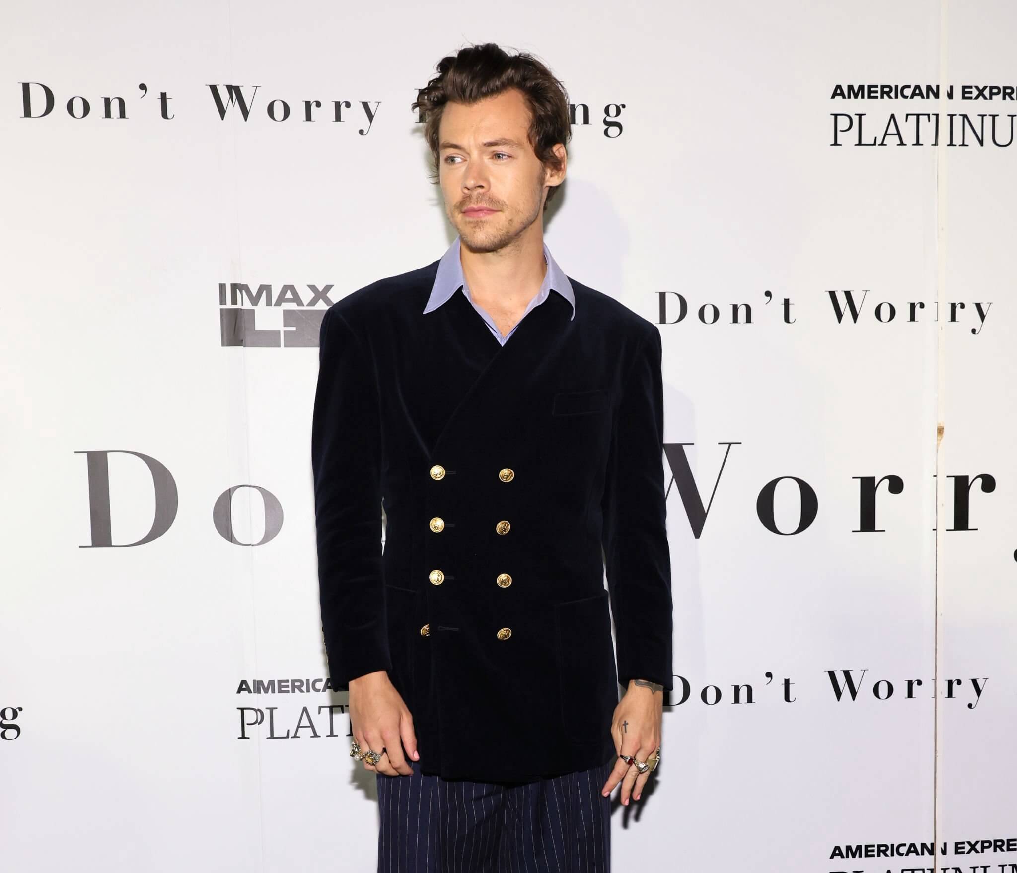 Harry Styles - "Don't Worry Darling" New York Photo Call
