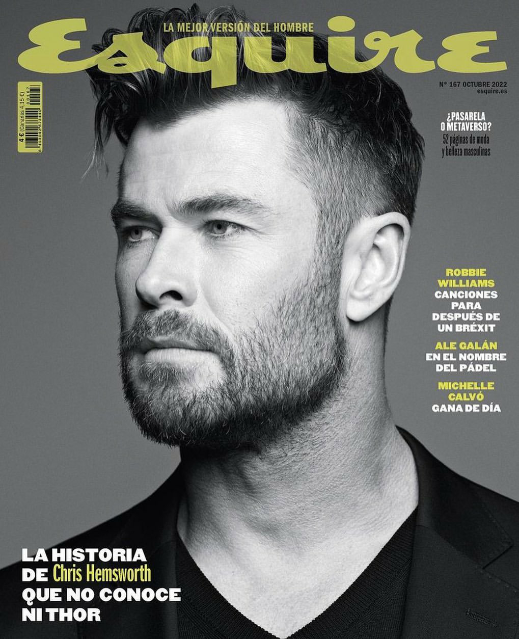 Chris Hemsworth - Esquire Spain, October 2022