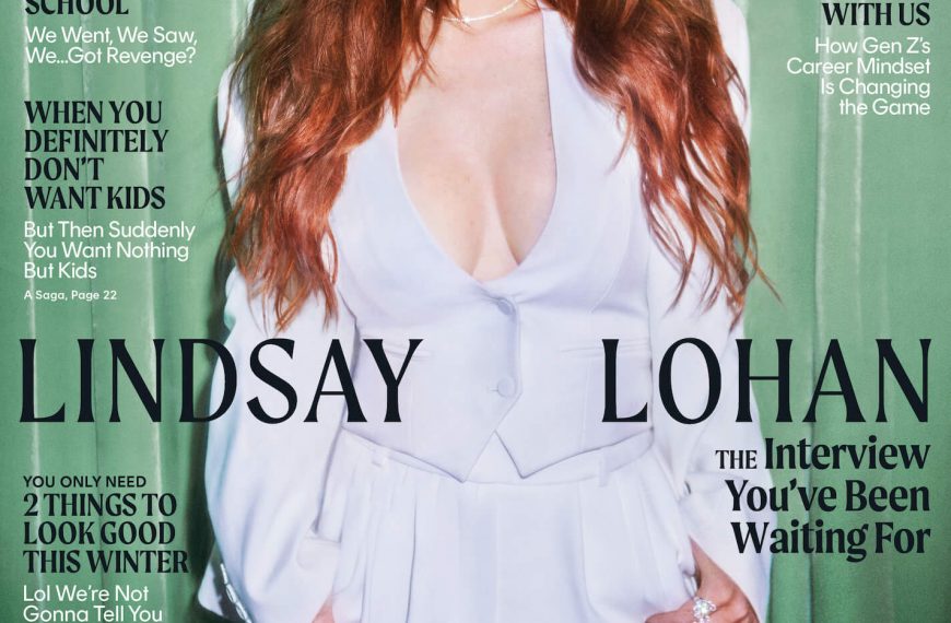 Lindsay Lohan - Cosmopolitan, October 2022