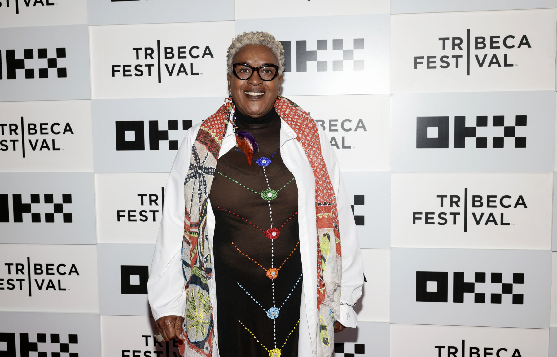 CCH Pounder attends the premiere of "Full Circle" at OKX Theater BMCC Tribeca Performing Arts Center during the Tribeca Festival on Sunday, June 11, 2023, in New York.