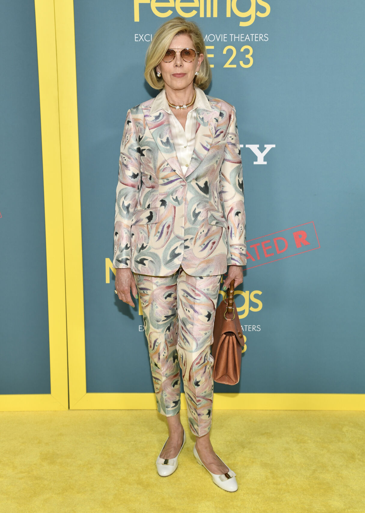 Christine Baranski attends the premiere for "No Hard Feelings" at AMC Lincoln Square on Tuesday, June 20, 2023, in New York.