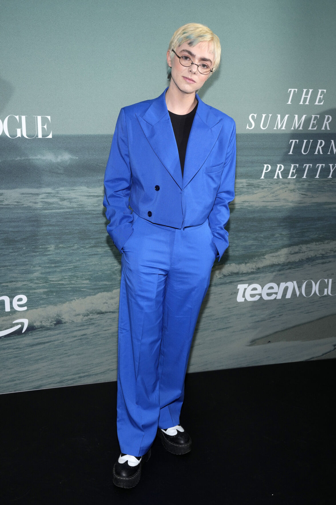 Elsie Fisher at the season 2 premiere of "The Summer I Turned Pretty" held at Mr. Purple on June 29, 2023 in New York City. 