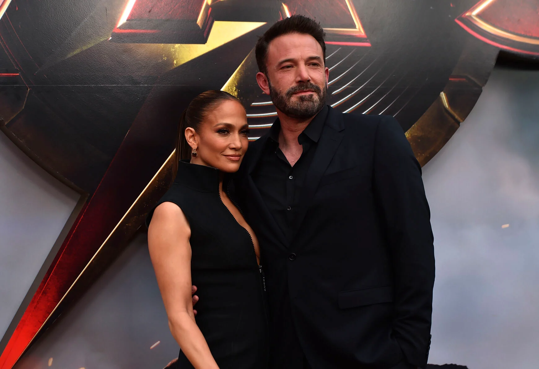 Jennifer Lopez and Ben Affleck attend the Los Angeles premiere of Warner Bros. "The Flash" - arrivals at TCL Chinese Theatre on June 12, 2023 in Hollywood, California.