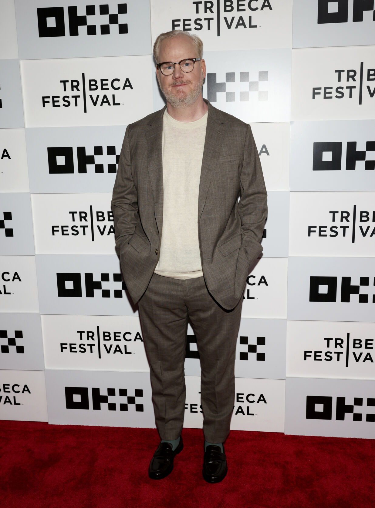 Jim Gaffigan attends the premiere of "Full Circle" at OKX Theater BMCC Tribeca Performing Arts Center during the Tribeca Festival on Sunday, June 11, 2023, in New York.