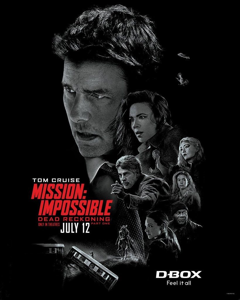 'Mission Impossible - Dead Reckoning Part One' Poster