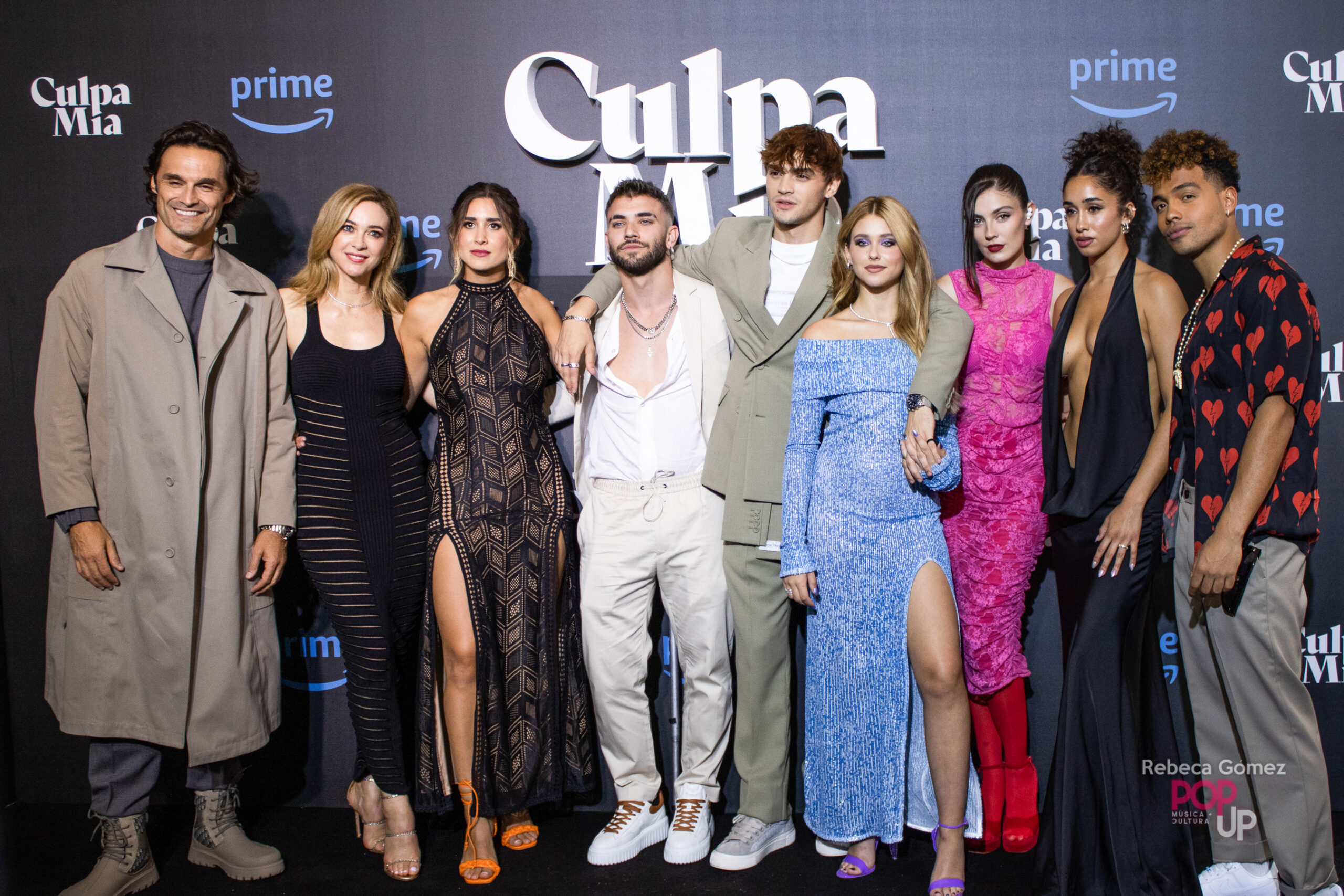 The cast of 'Culpa mía'