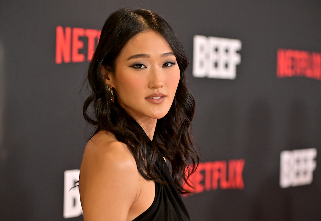 Andie Ju at the Los Angeles Premiere of Netflix's "BEEF" on March 30, 2023 in Hollywood, California.