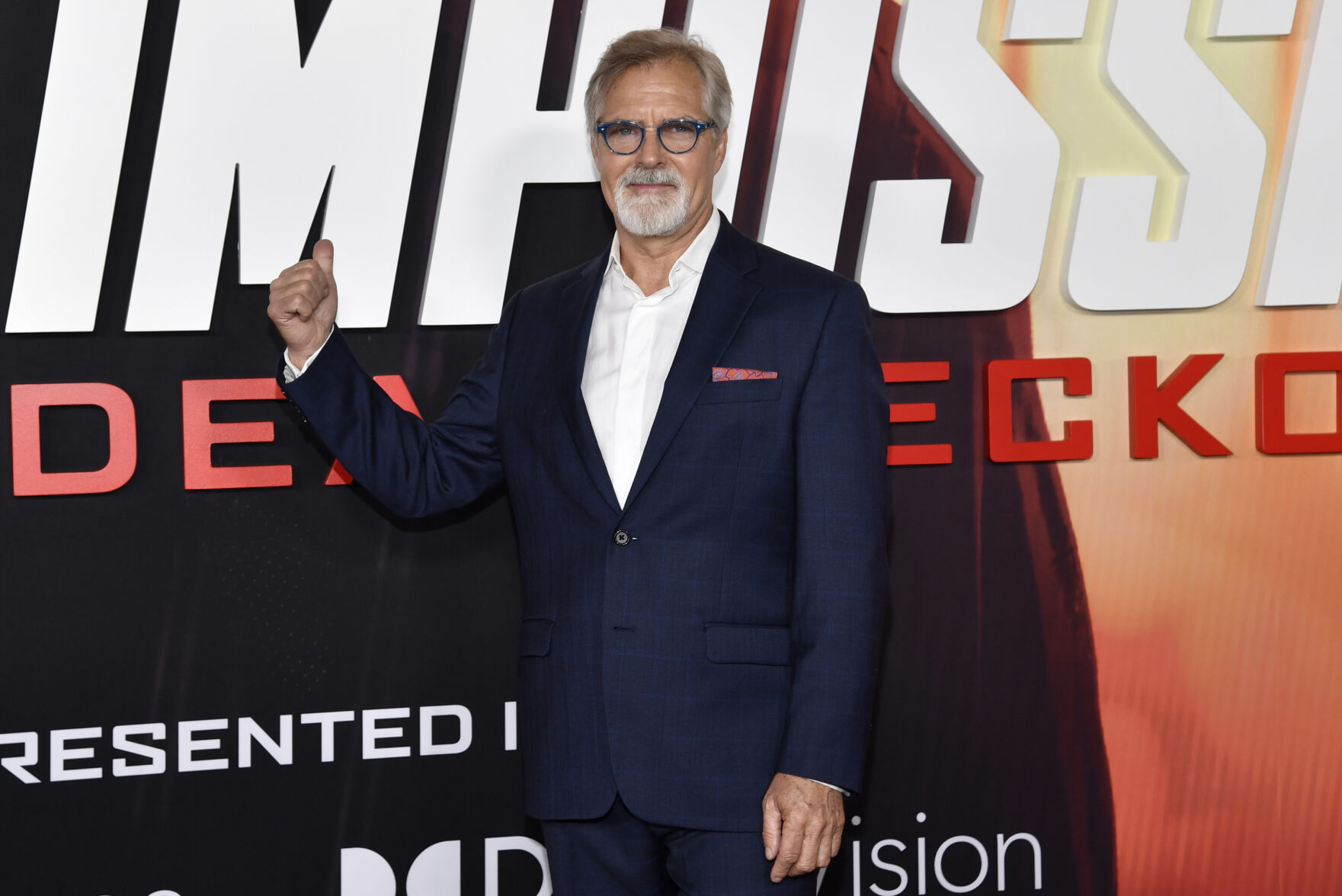 Henry Czerny at the premiere of "Mission: Impossible - Dead Reckoning Part One" held at Rose Theater, at Jazz at Lincoln Center's Frederick P. Rose Hall on July 10, 2023 in New York, New York.