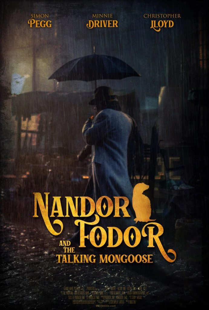 New Poster for 'Nandor Fodor and the Talking Mongoose'