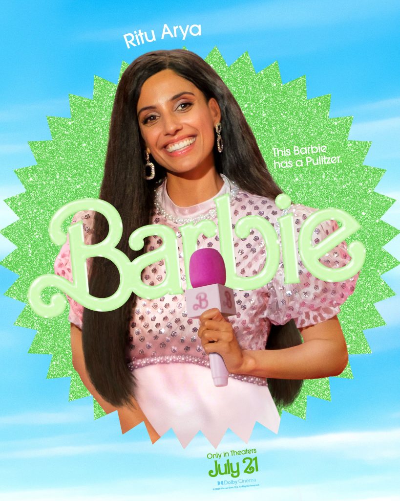 Ritu Arya as Journalist Barbie