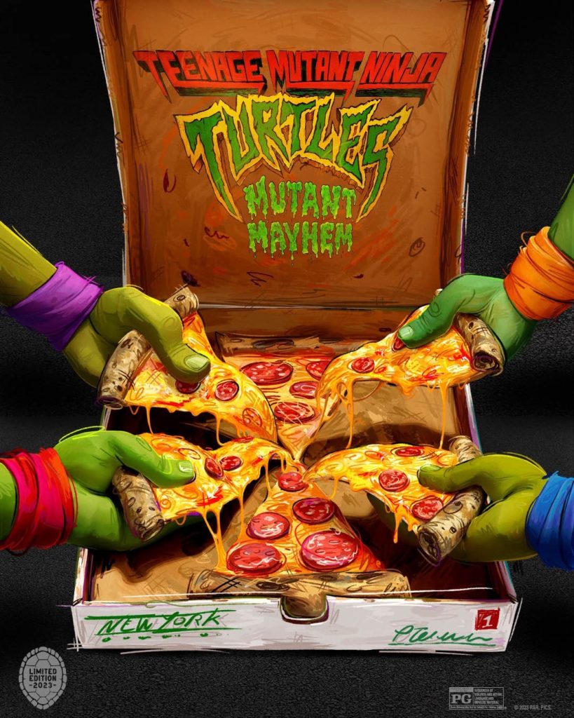 'Teenage Mutant Ninja Turtles Mutant Mayhem' Poster