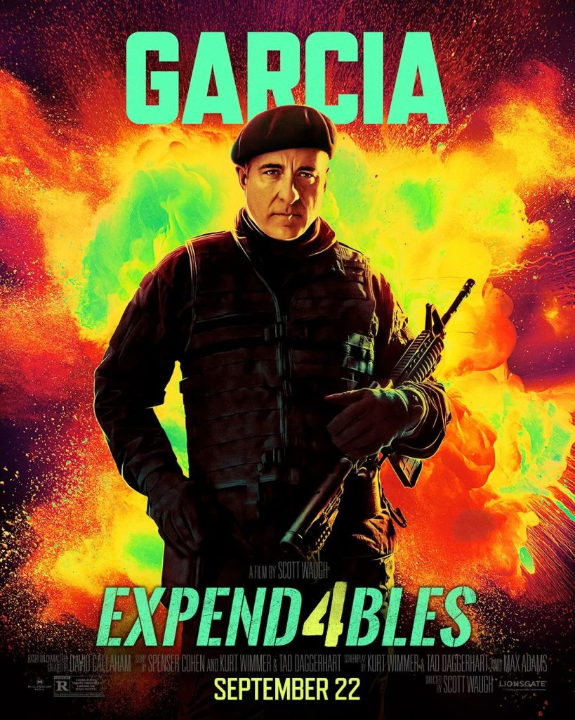 Andy García as Marsh in Expend4bles.