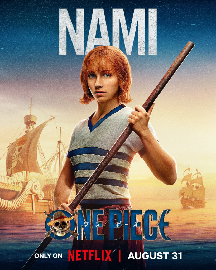 Emily Rudd as Nami in Netflix's One Piece Live-action.