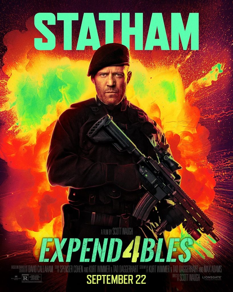 Jason Statham as Lee Christmas in Expend4bles.