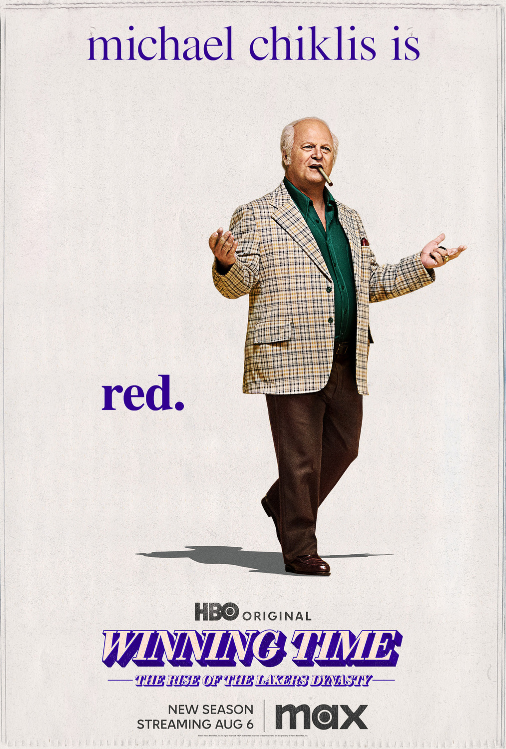 Michael Chiklis as Red Auerbach