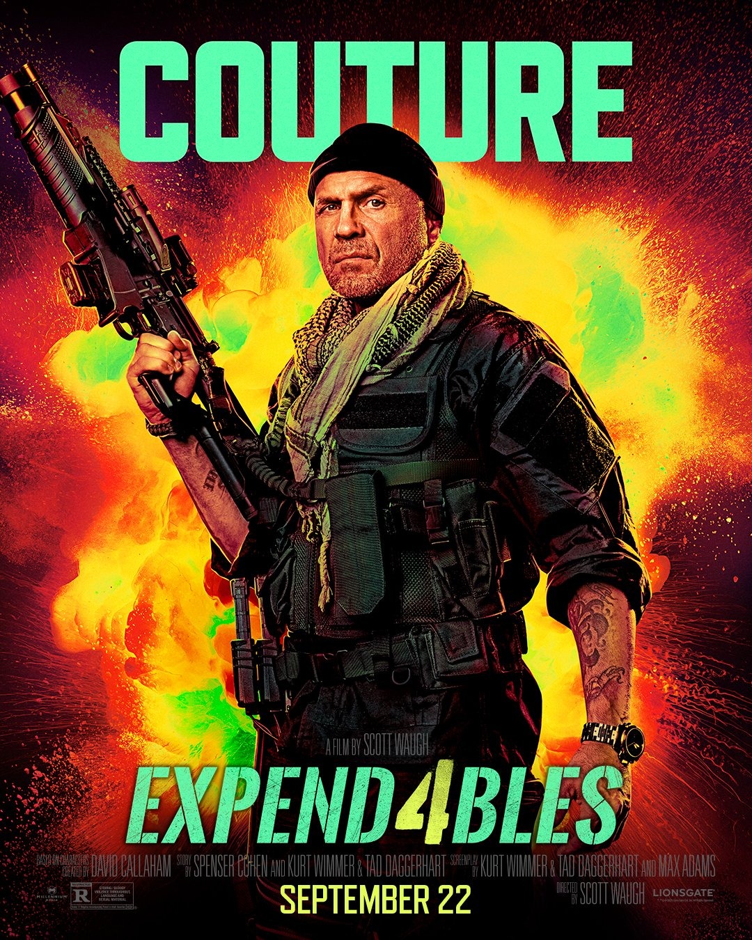 Randy Couture as Toll Road in Expend4bles.