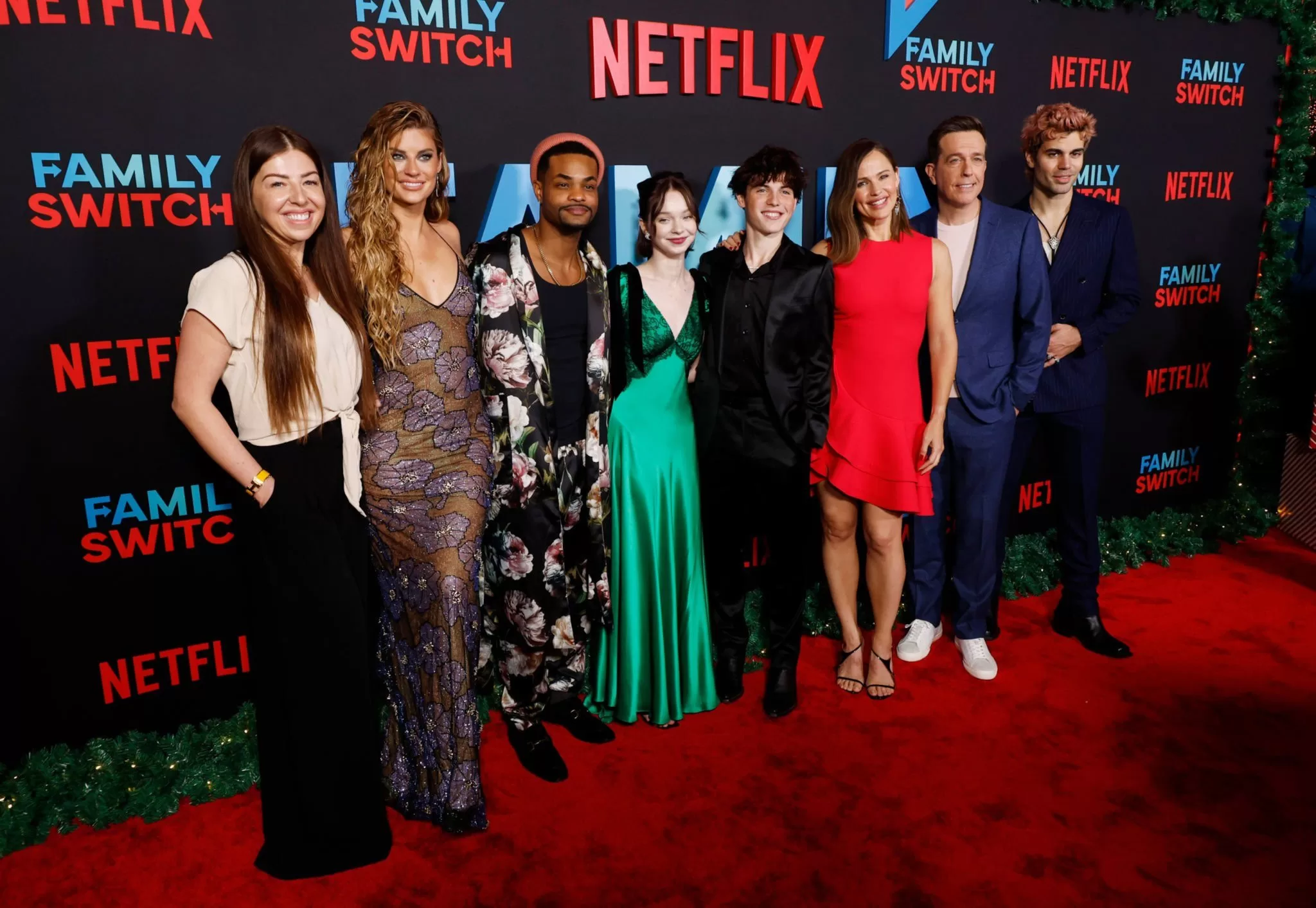 Netflix’s “Family Switch” Premiere Red Carpet with Jennifer Garner